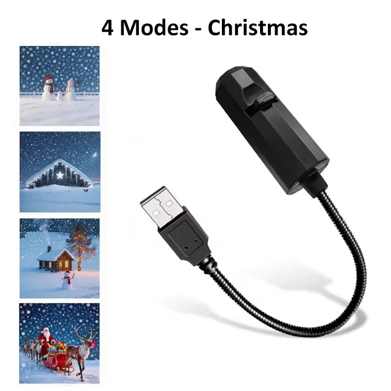 Christmas Rotating Projection Lamp