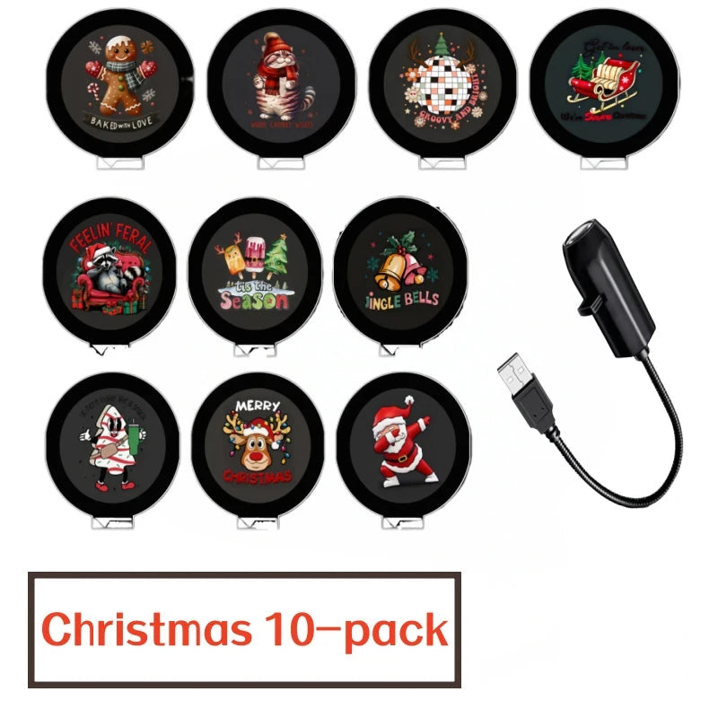 Christmas Rotating Projection Lamp
